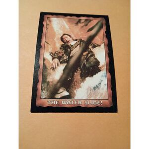 Vintage 1985 Warner Bros Topps Chewing Gum Goonies Trading Card #41 Water Slide